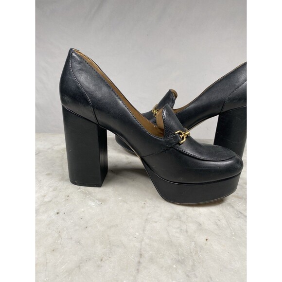 Sam Edelman Aurelie Platform Loafer Women’s 9 Black Leather - Picture 5 of 9